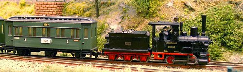 umgebauter Westernzug