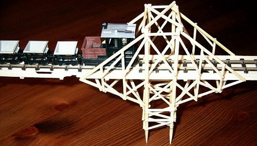 17. Juni 2005: Detailansicht der &raquo;River-Kwai-Br&uuml;cke&laquo;