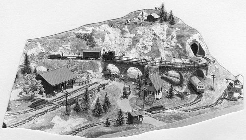 EGGER-BAHN Schauanlage von Heinz Lomnicky