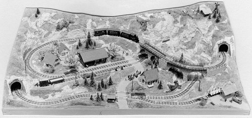 EGGER-BAHN Schauanlage von Heinz Lomnicky